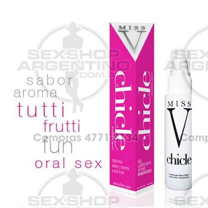 Gel Para Sexo Oral Sabor Chicle